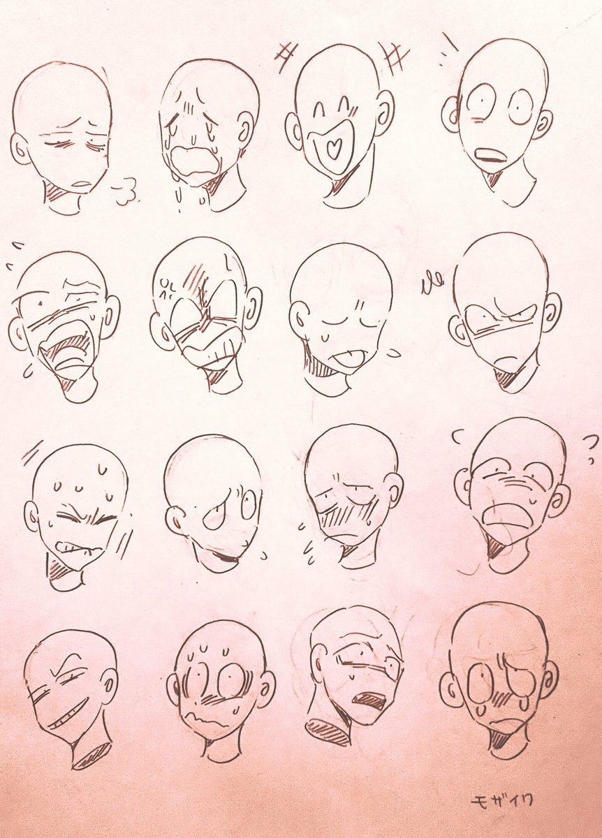 How To Draw Cartoon Face Expressions : A Quick Guide To Drawing Cartoon Facial  Bocorawasunari