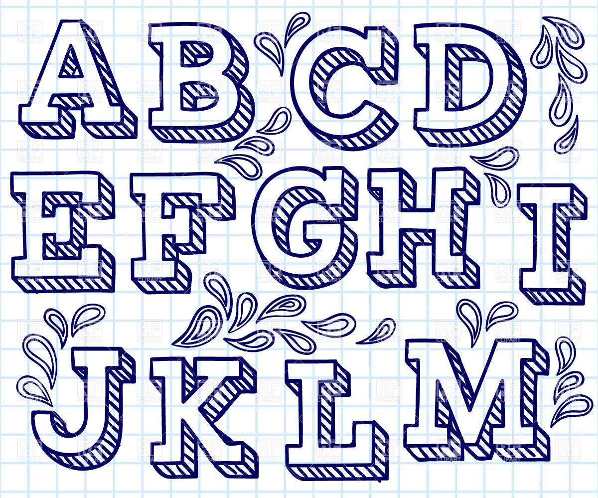 different-lettering-styles-for-drawing-at-getdrawings-free-download