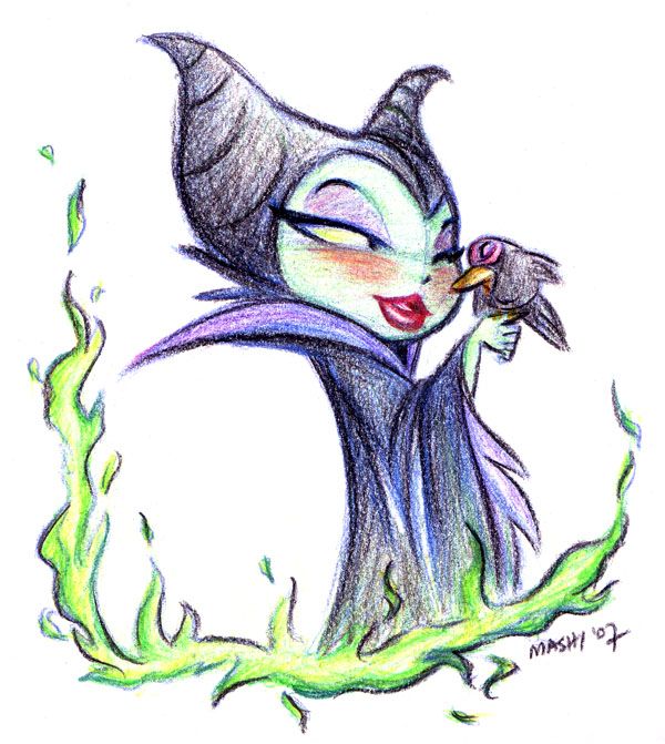 Disney Villains Drawing at GetDrawings Free download