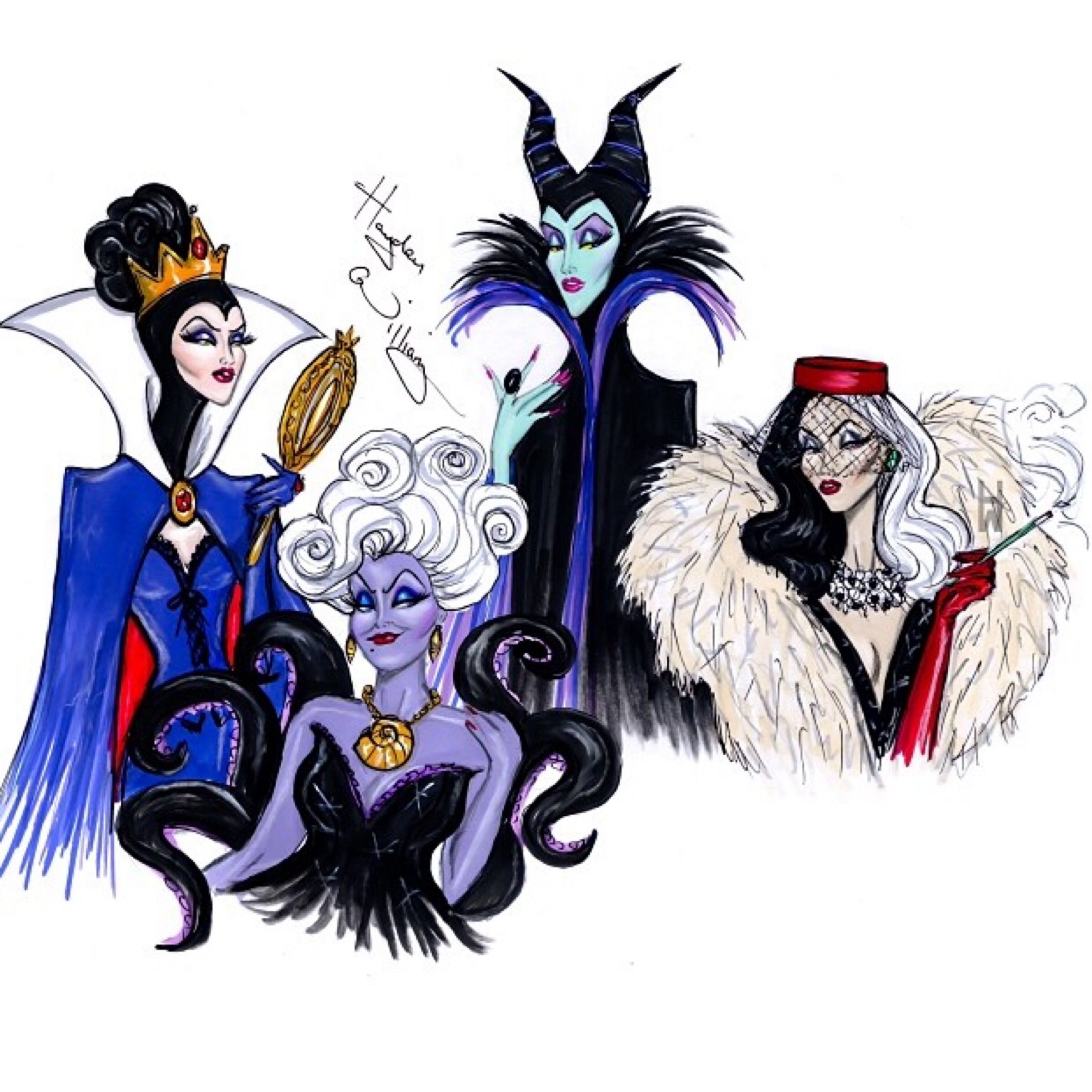 Disney Villains Drawing at GetDrawings Free download