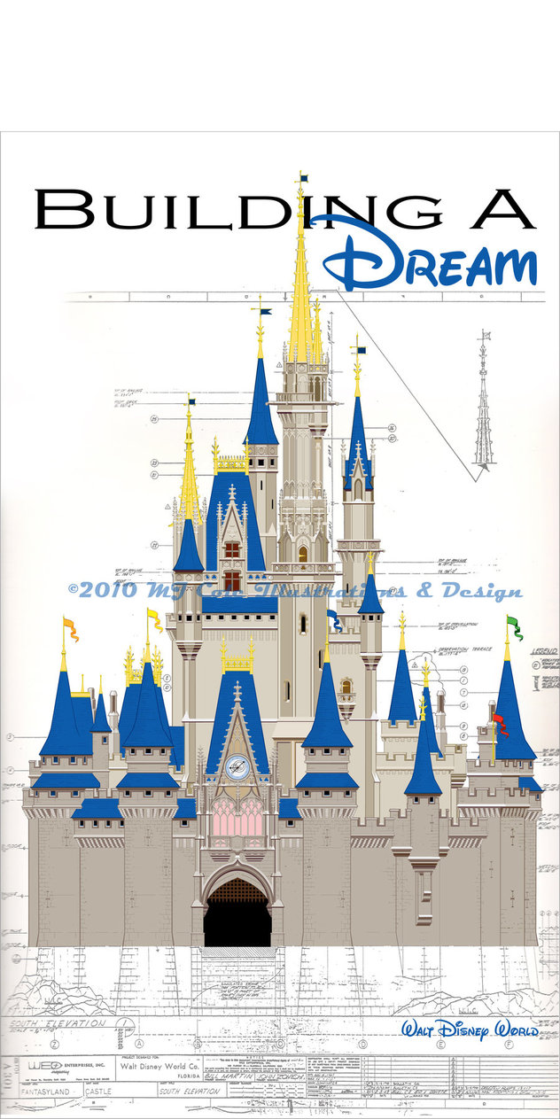 Disney World Castle Drawing at GetDrawings Free download