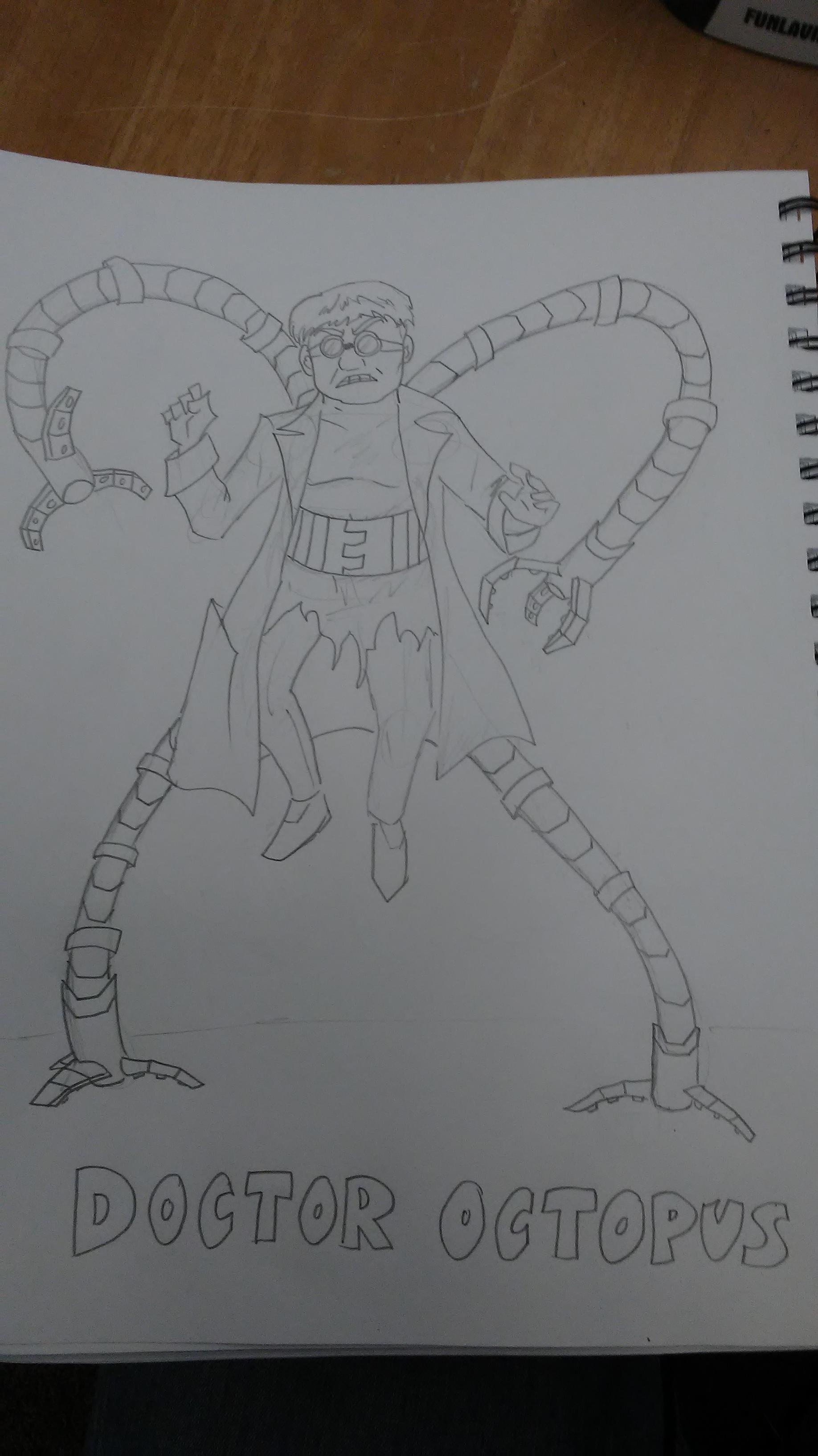 Doc Ock Drawing At Getdrawings Free Download