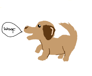 Dog Bark Drawing at GetDrawings | Free download