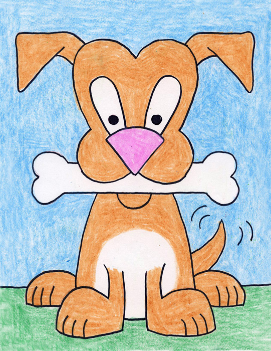 Dog For Kids Drawing at GetDrawings | Free download