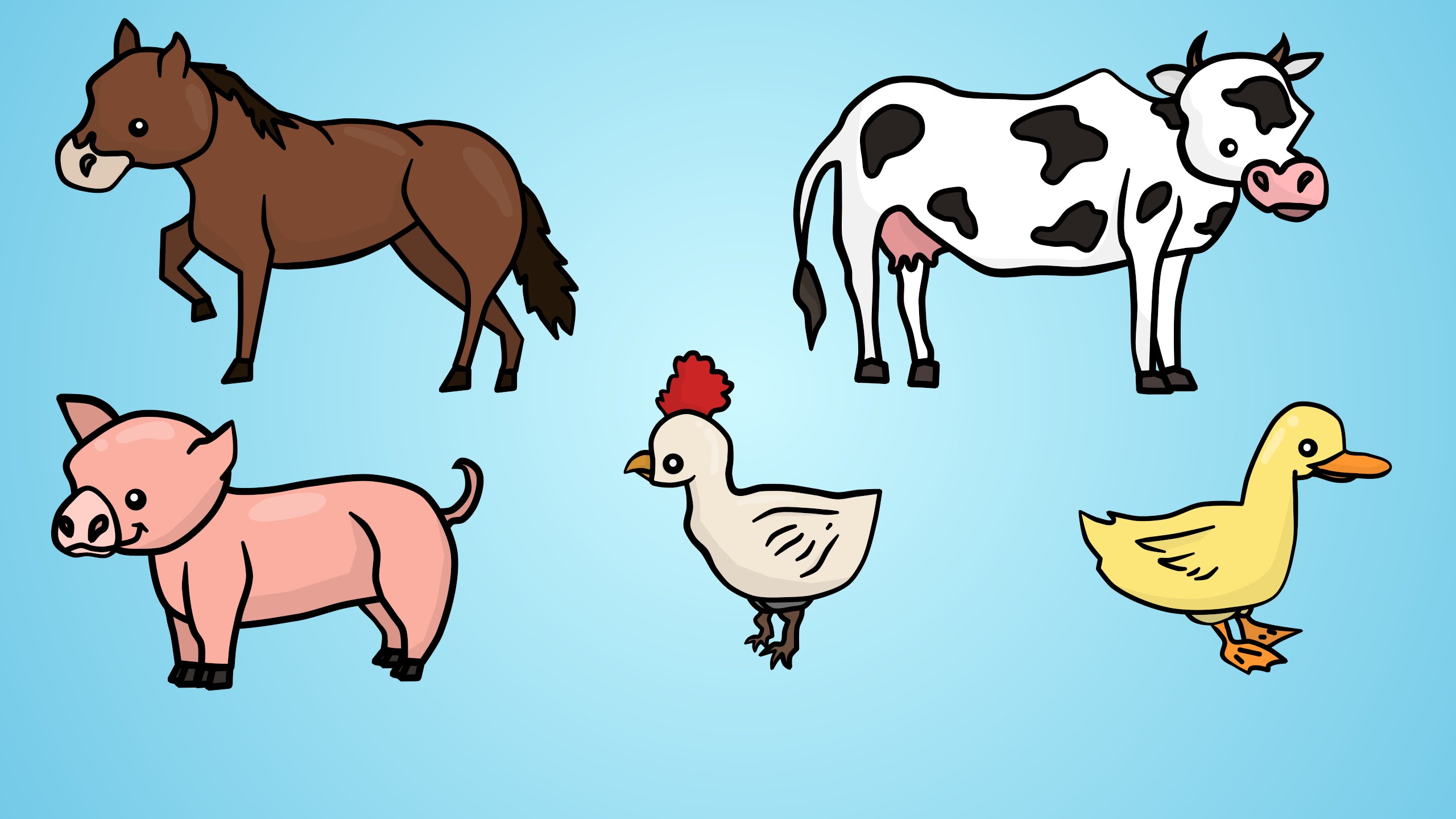 Domestic Animals Drawing Pictures at GetDrawings | Free download