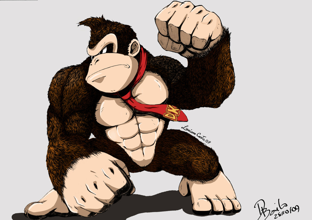 Donkey Kong Drawing at GetDrawings | Free download