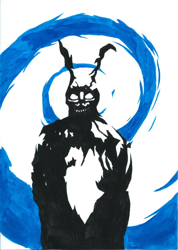 Donnie Darko Rabbit Drawing at GetDrawings Free download