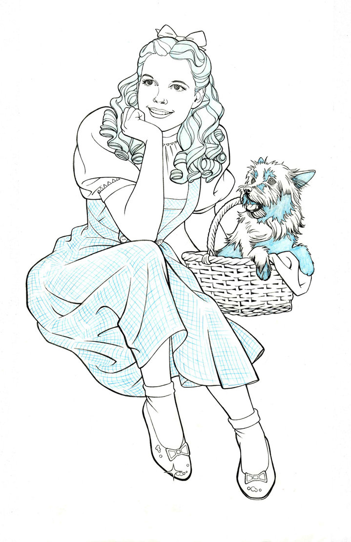 14 Days To A Better Dorothy From The Wizard Of Oz Easy Draw For Kids