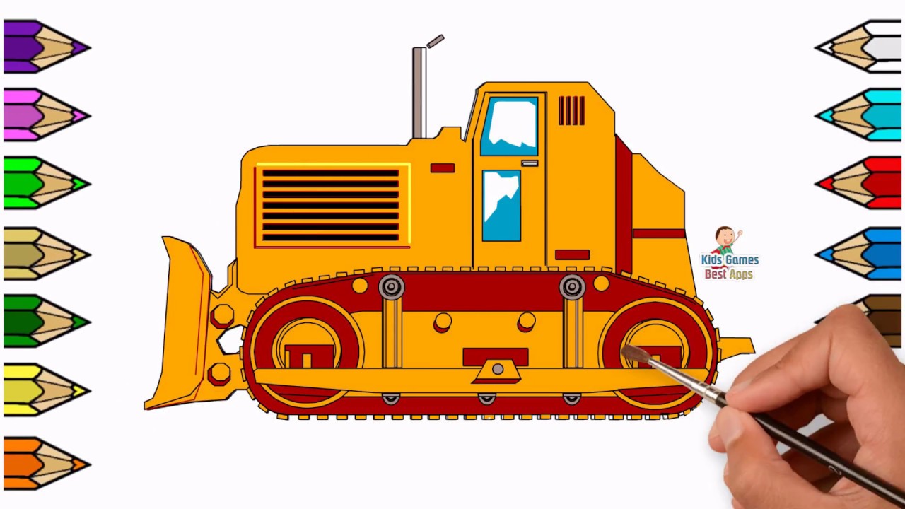 Dozer Drawing At Getdrawings Free Download