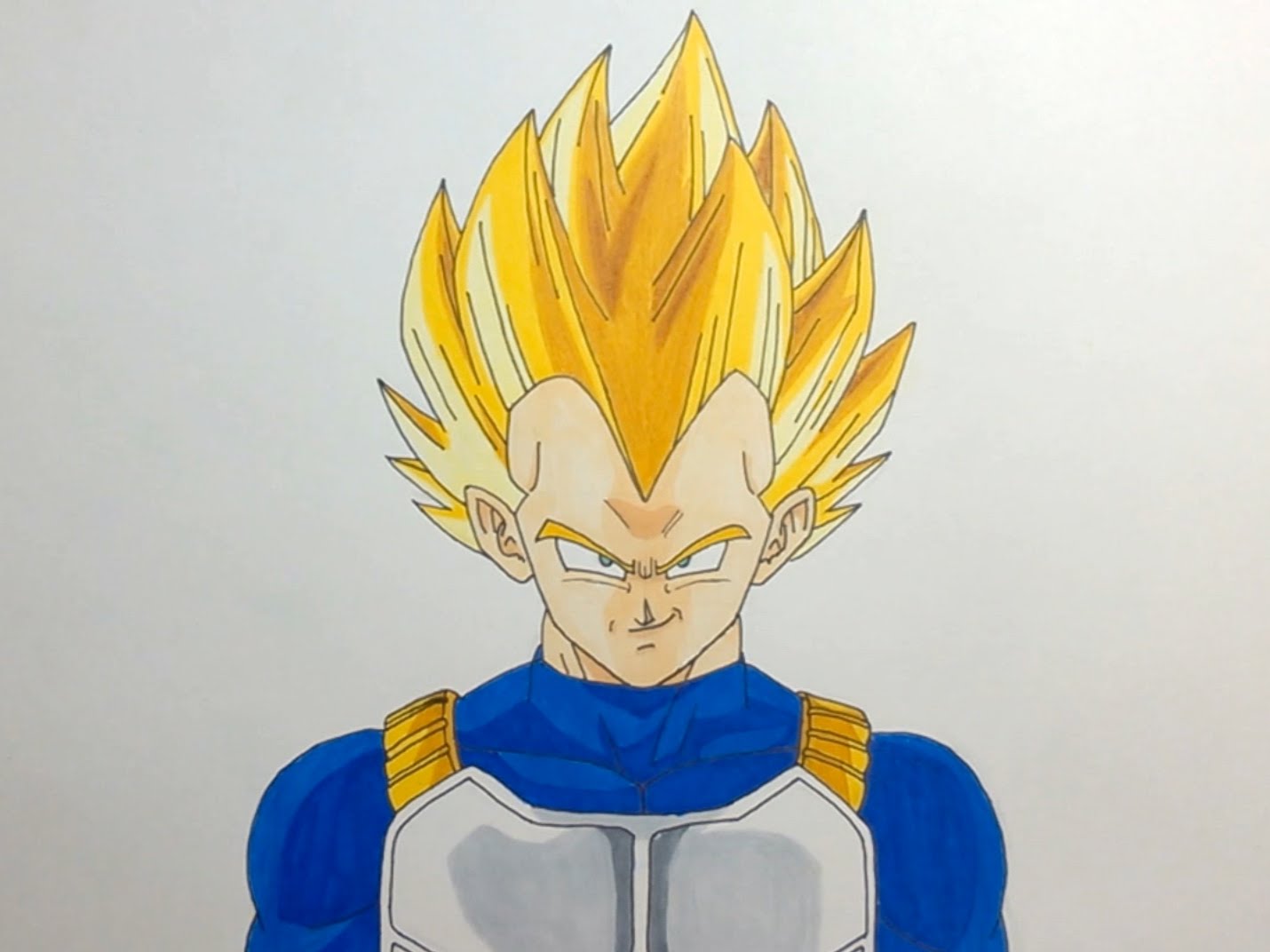 How To Draw Vegeta From Dragon Ball Z Drawingtutorials Vegeta 24766 The Best Porn Website