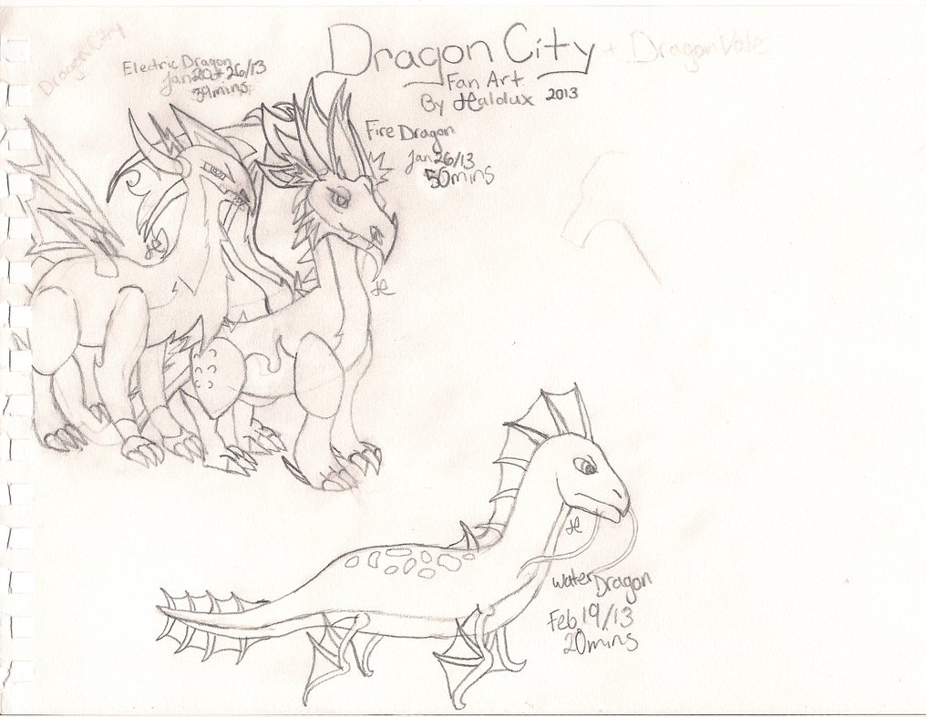 Dragon City Drawing At Getdrawings 