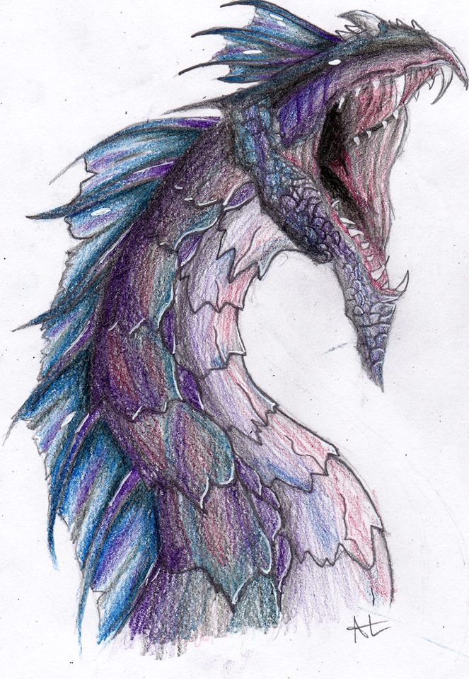 Dragon Drawing Color at GetDrawings Free download