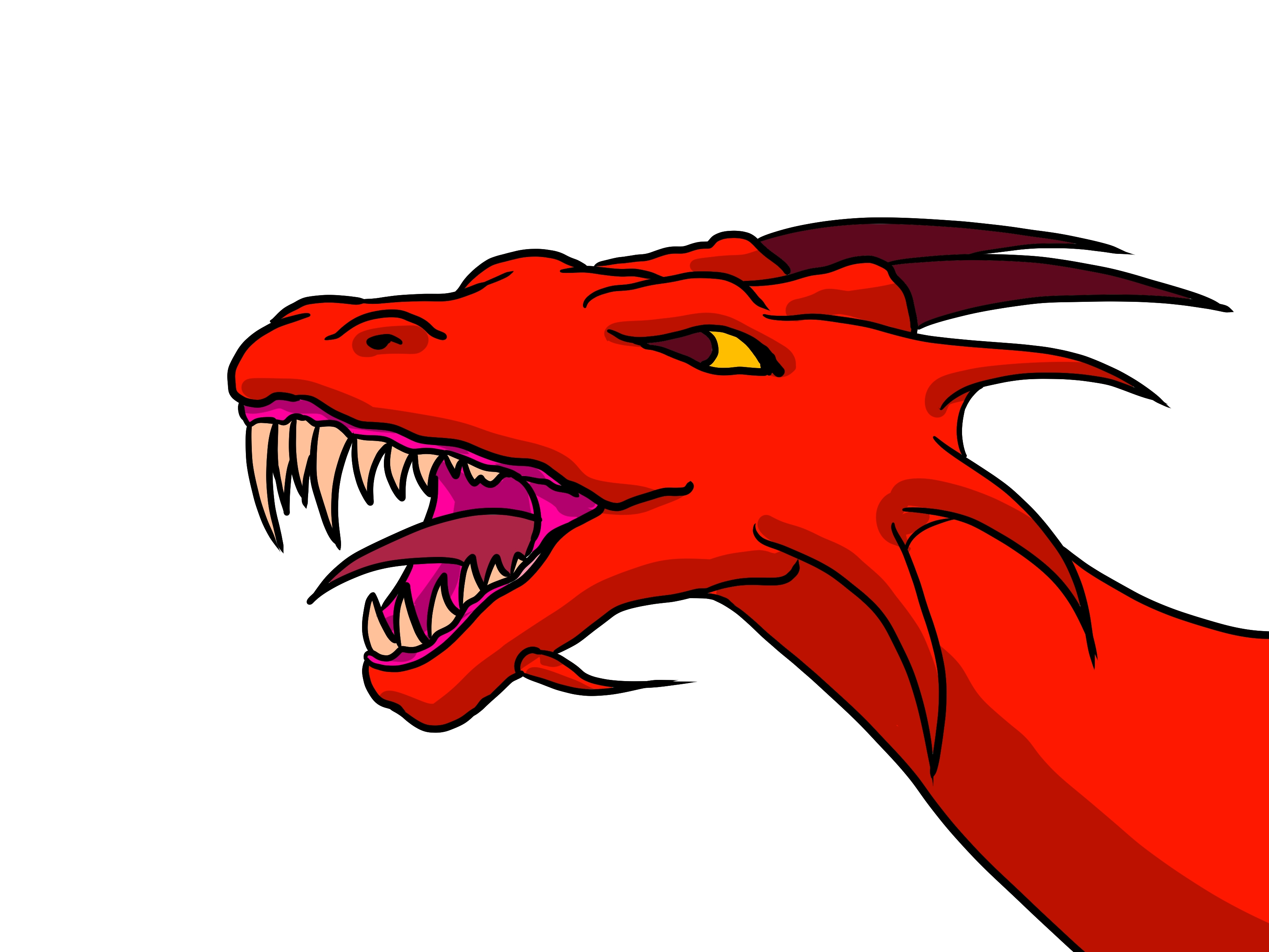 3200x2400 Instructive Pictures Of A Dragon How To Draw Head With Wikihow.