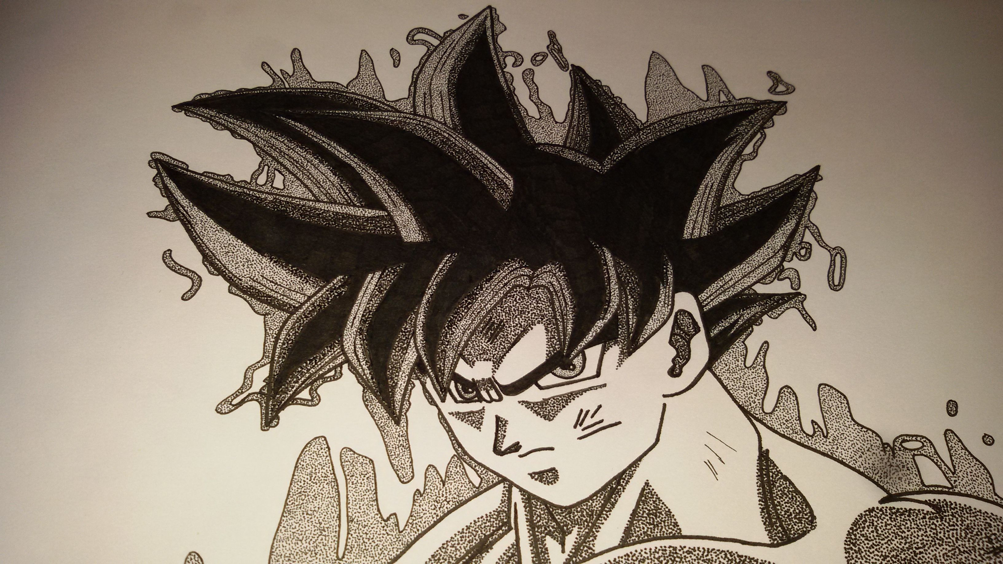 Dragon Ball Drawing Photos - Dragon Ball Z Goku Super Saiyan Drawing
