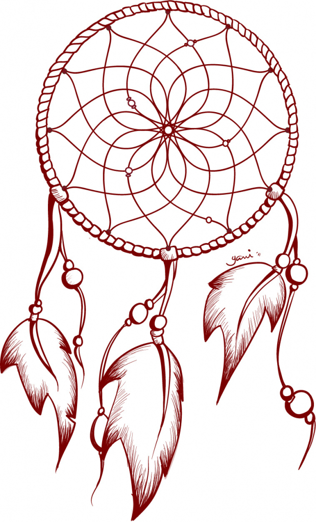 Animal Dream Catcher Sketches To Draw for Kindergarten