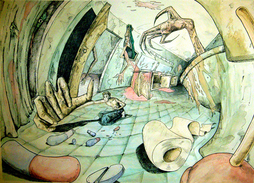 Image result for drug addiction illustration