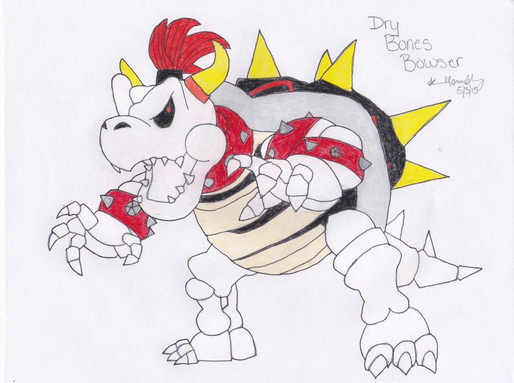 Dry Bowser Drawing At Getdrawings Free Download 1963