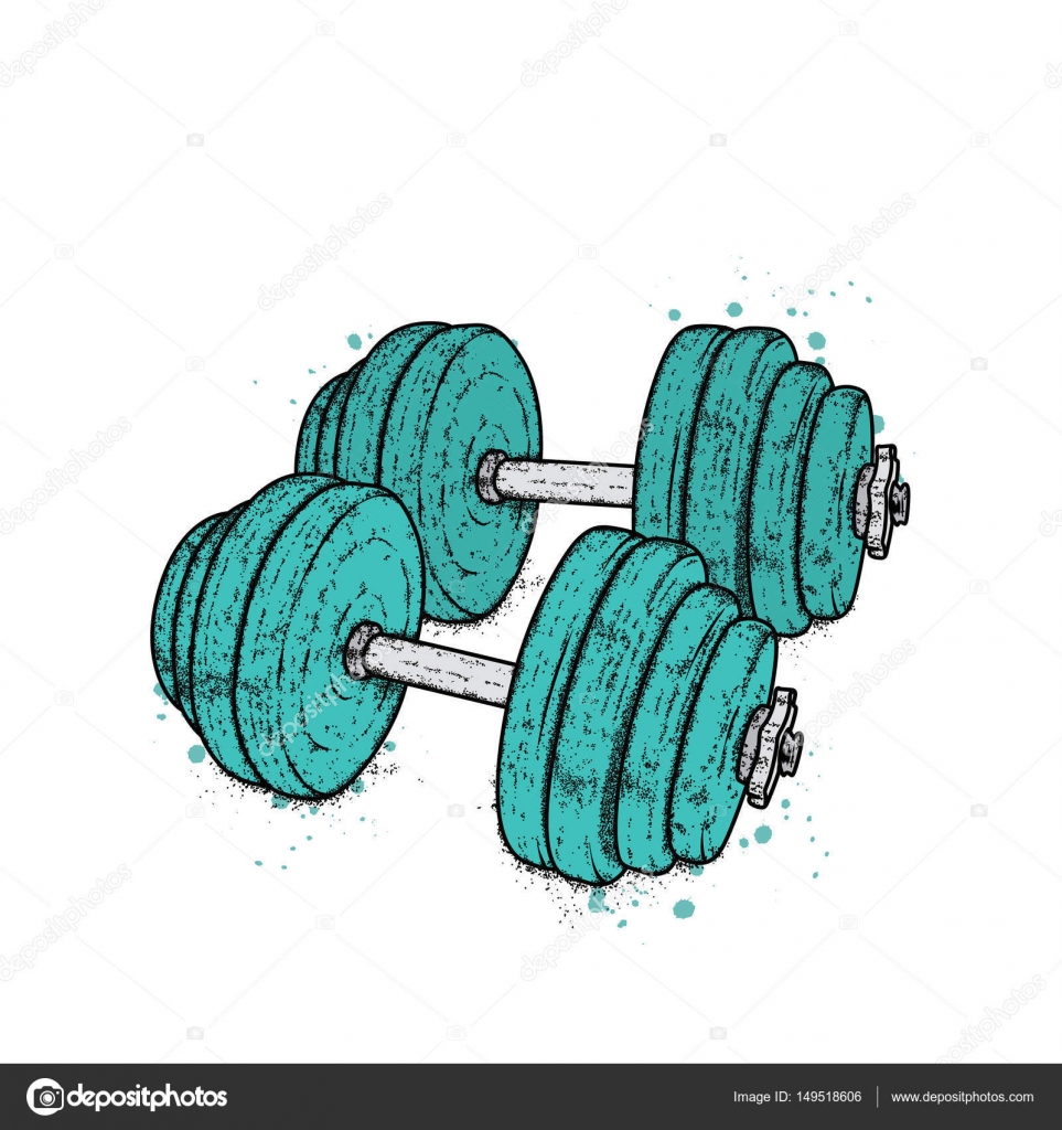 Dumbbell Drawing at GetDrawings Free download