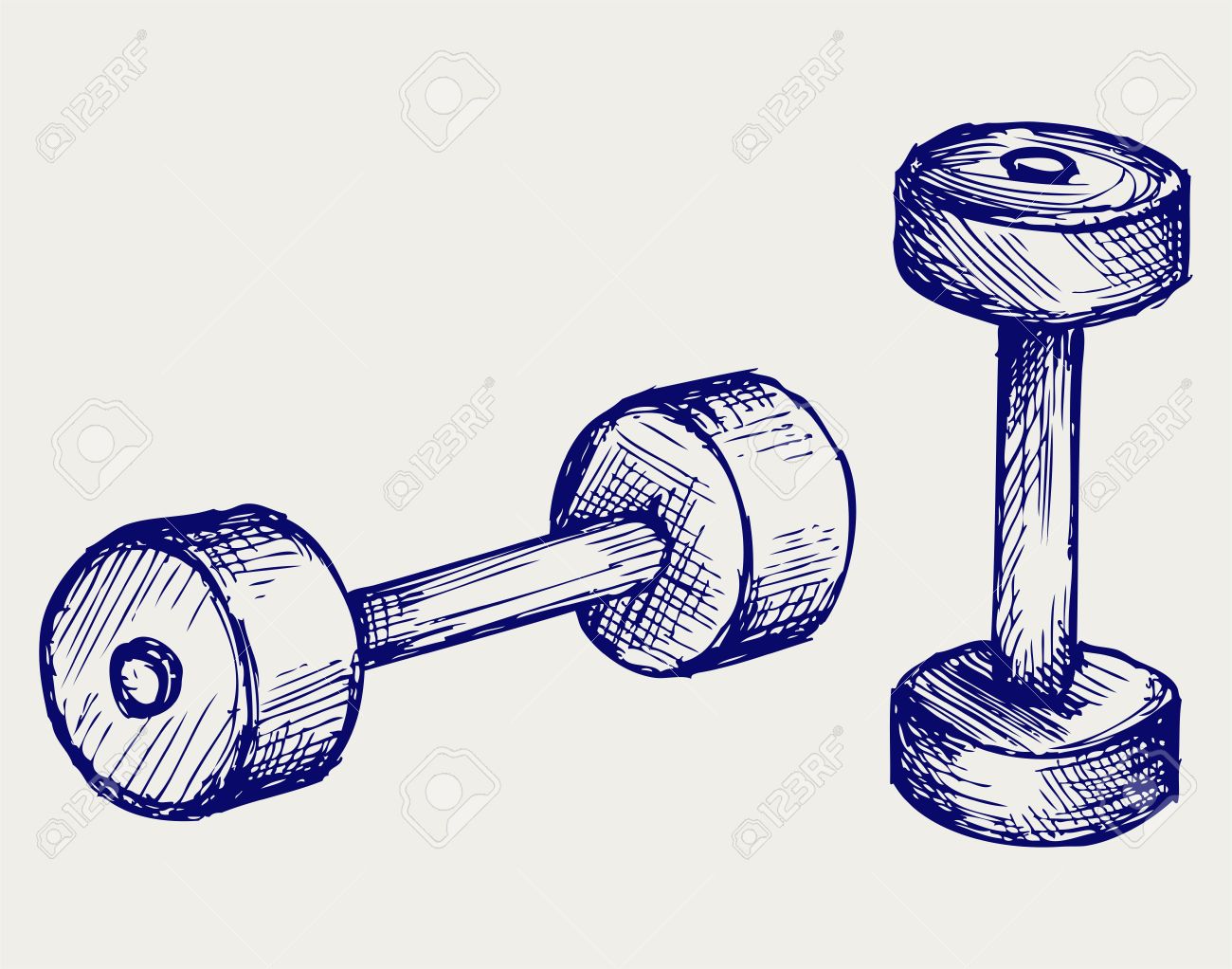 Dumbbell Drawing at GetDrawings | Free download