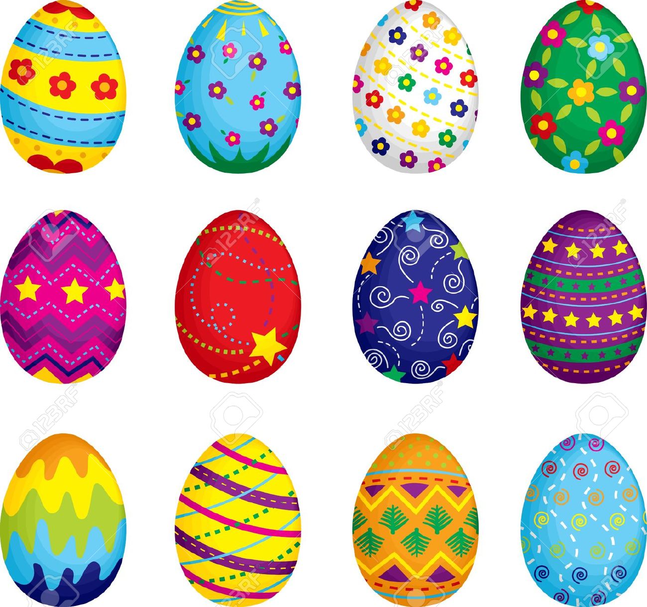 Easter Egg Drawing To Colour At GetDrawings Free Download