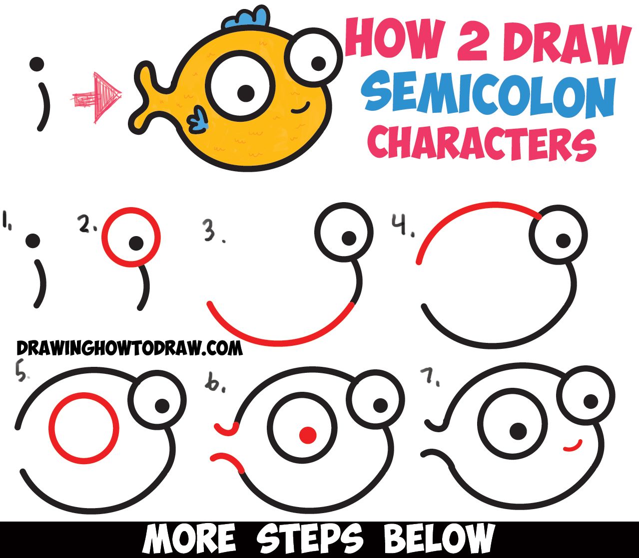 Easy Cartoons Drawing at GetDrawings | Free download