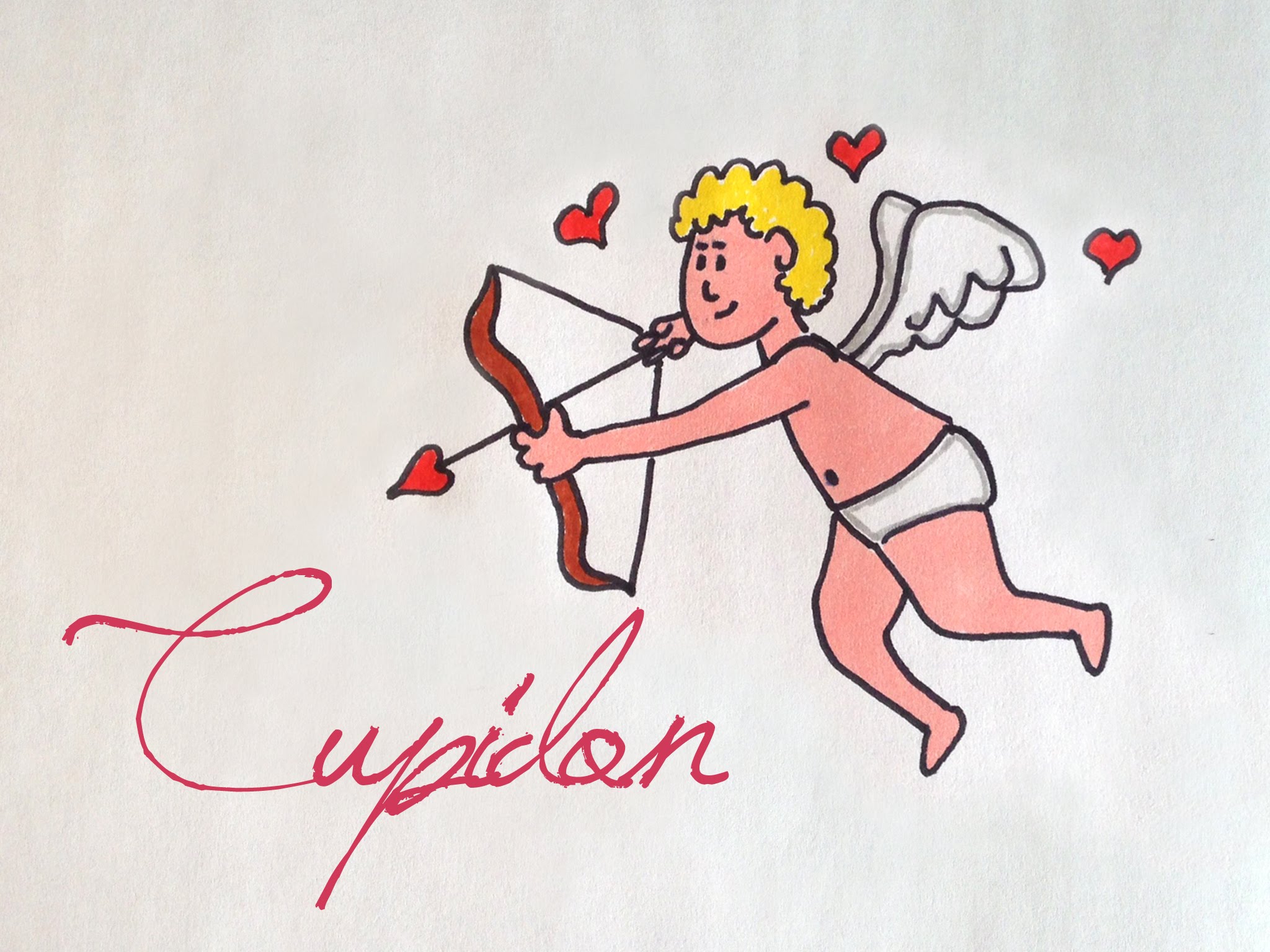 Easy Cupid Drawing at GetDrawings Free download