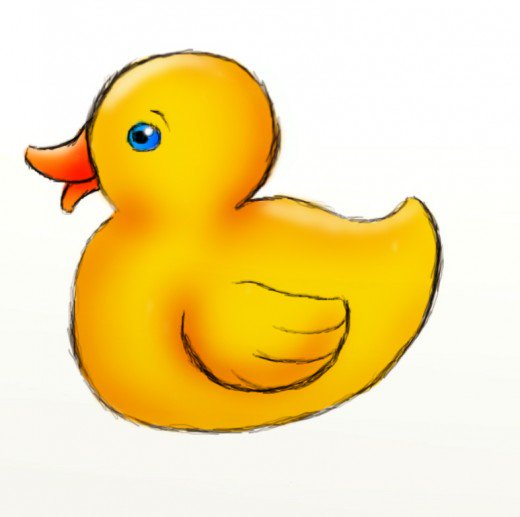 Easy Duck Drawing at GetDrawings | Free download