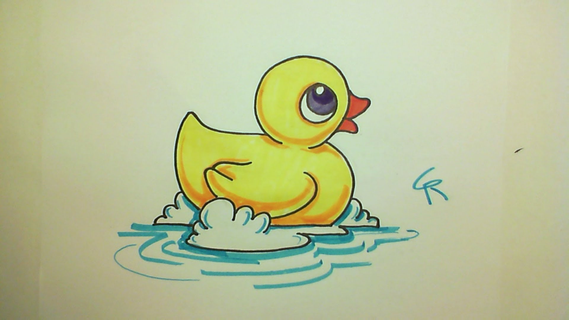 Easy Duck Drawing at GetDrawings | Free download