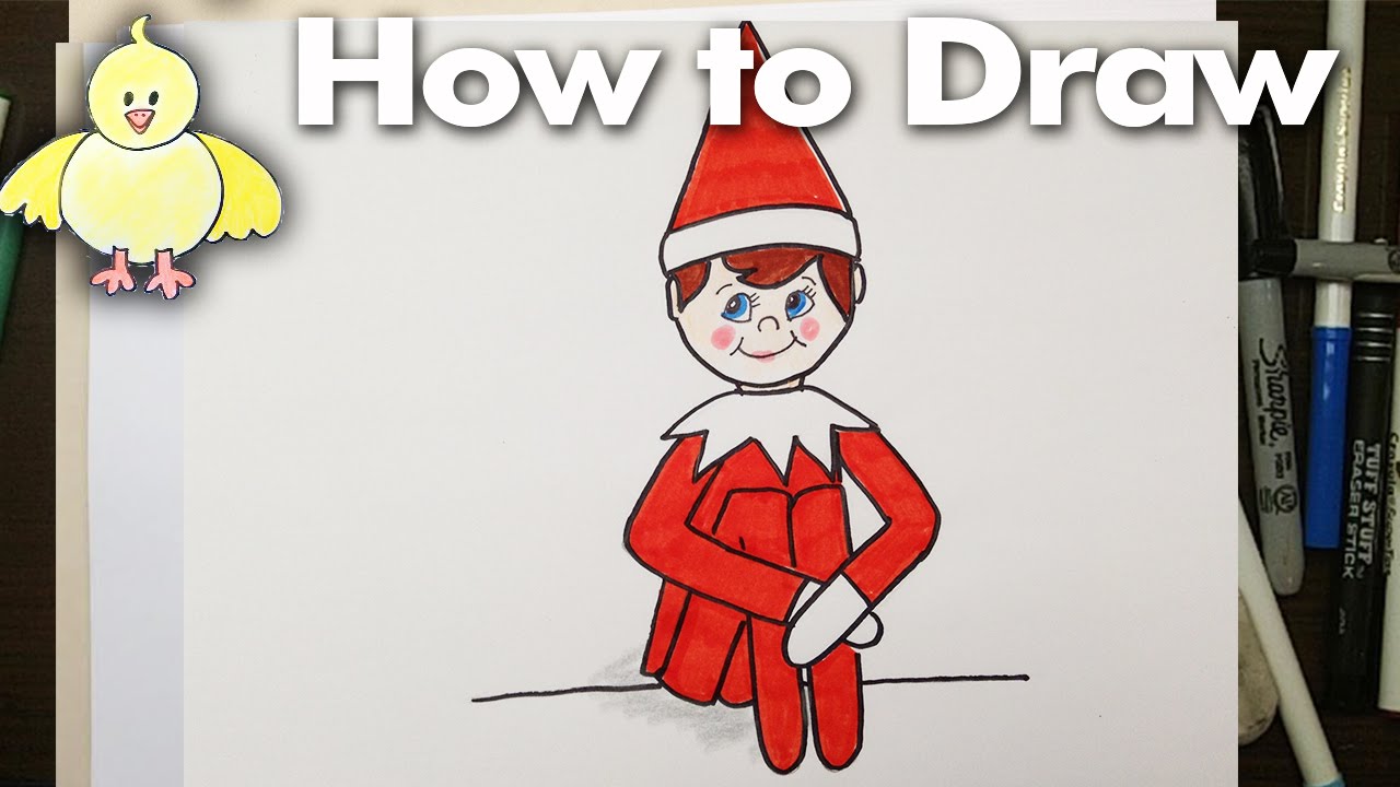 Easy Elf Drawing at GetDrawings | Free download