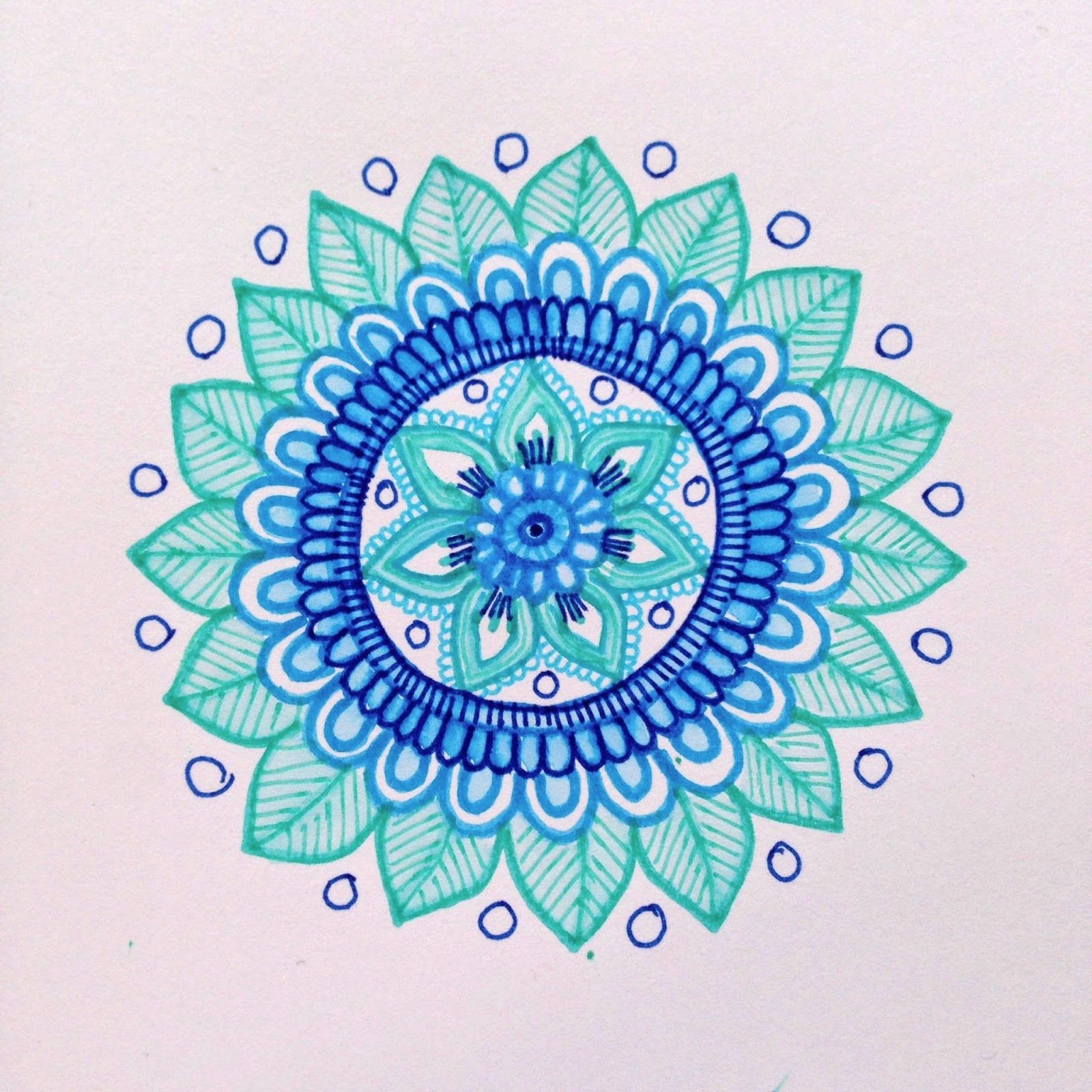 Easy Mandala Drawing at GetDrawings Free download