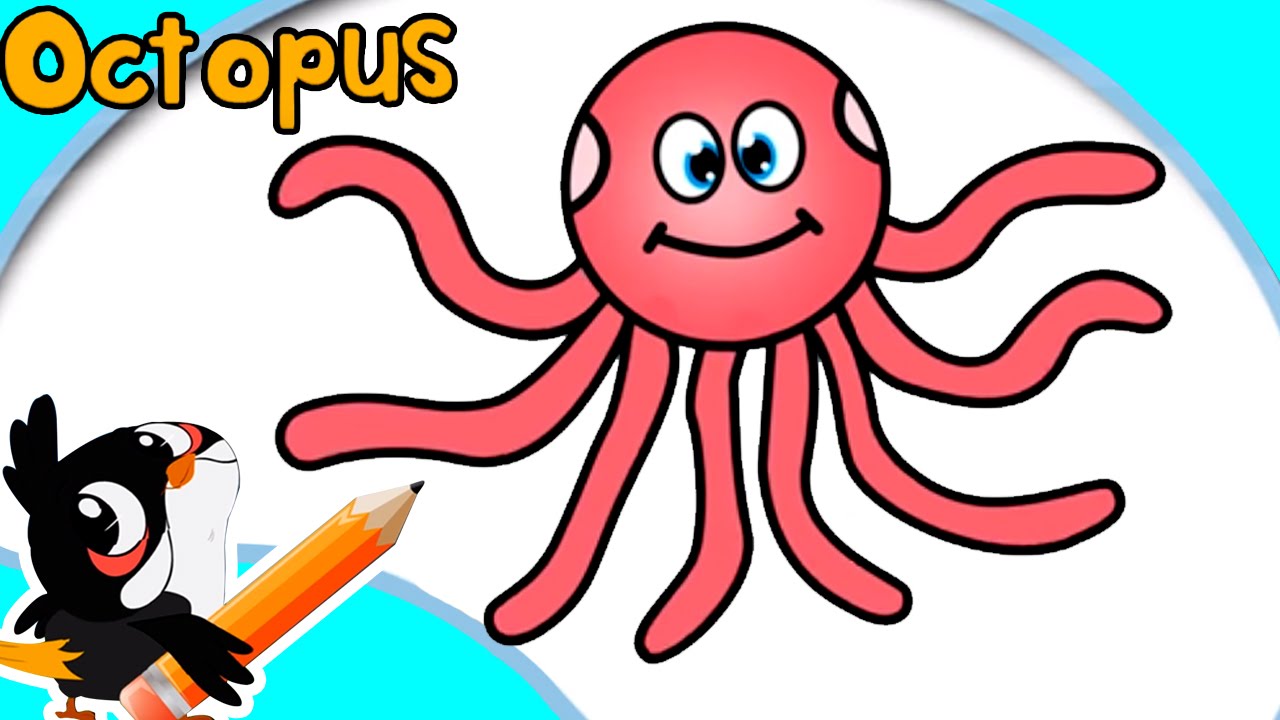 Easy Octopus Drawing at GetDrawings Free download