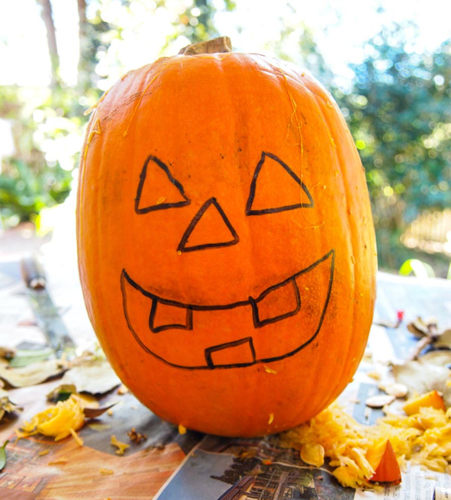 Easy Pumpkin Drawing at GetDrawings Free download