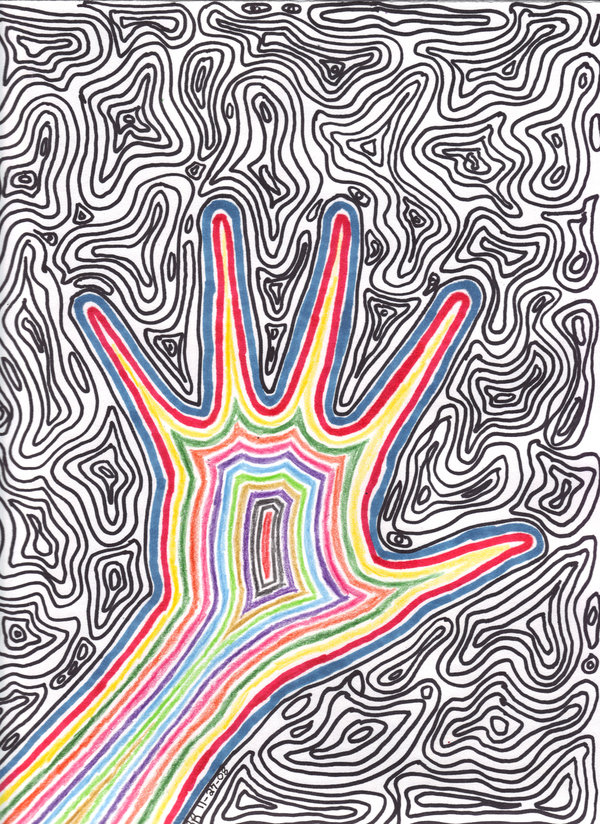 Easy Trippy Drawing at GetDrawings | Free download