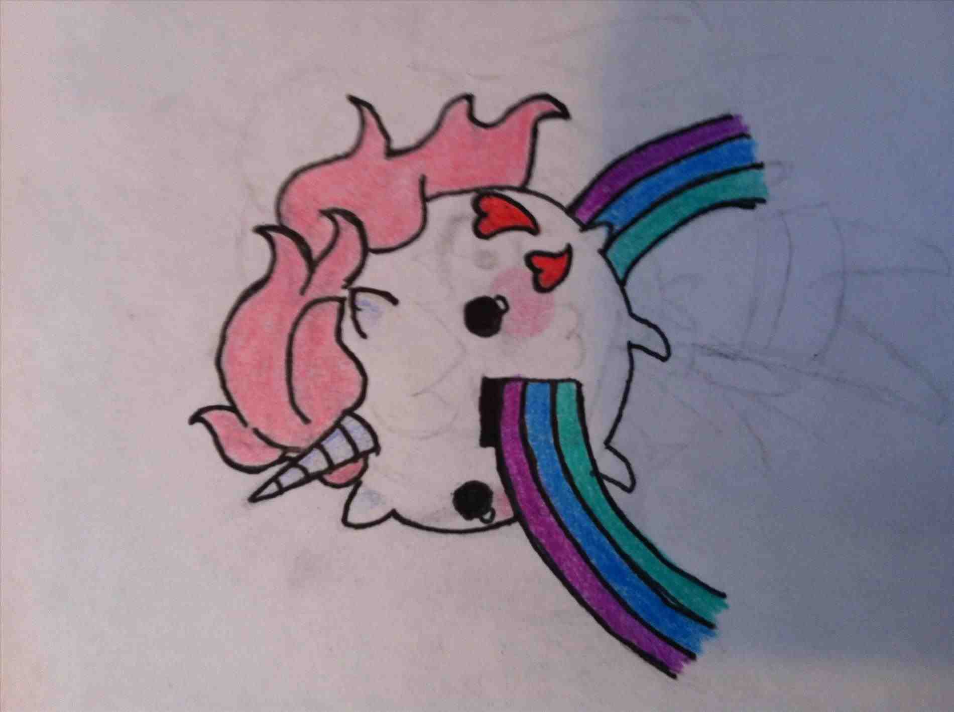 Easy Unicorn Drawing at GetDrawings | Free download