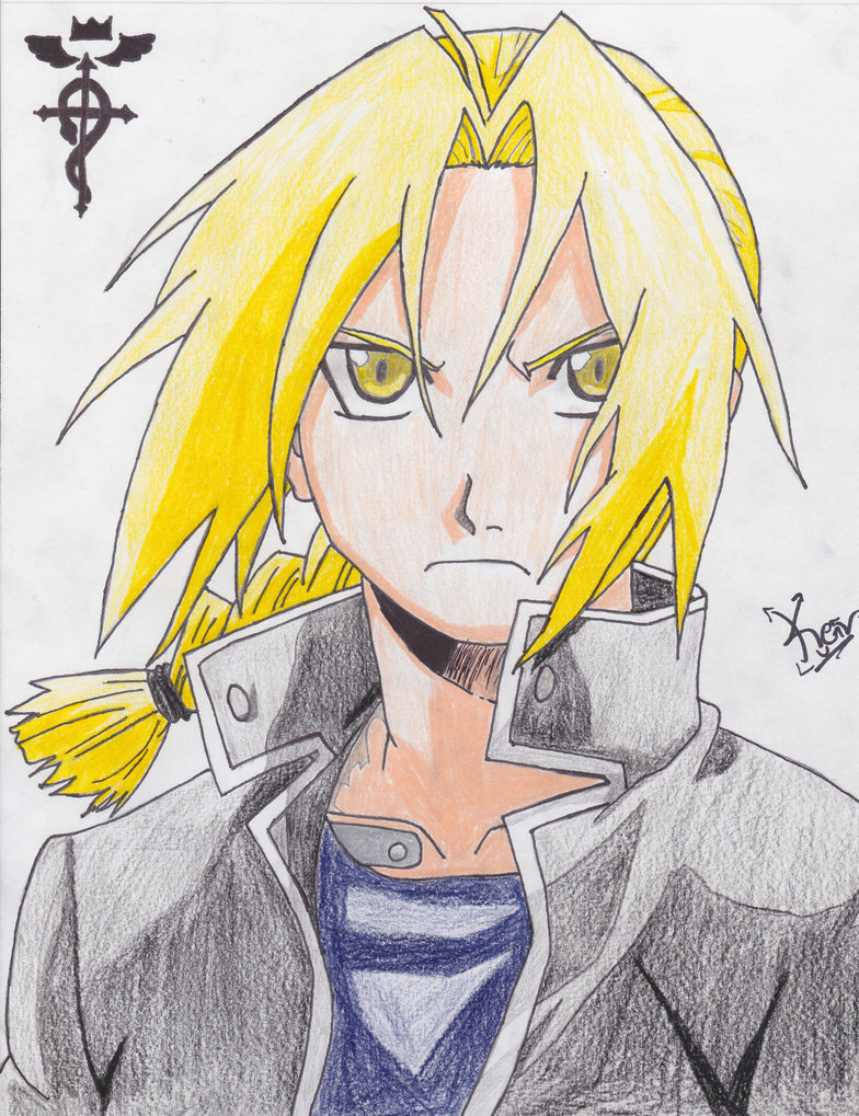 Edward Elric Drawing at GetDrawings Free download