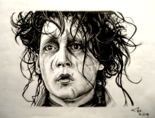 Edward Scissorhands Drawing at GetDrawings | Free download