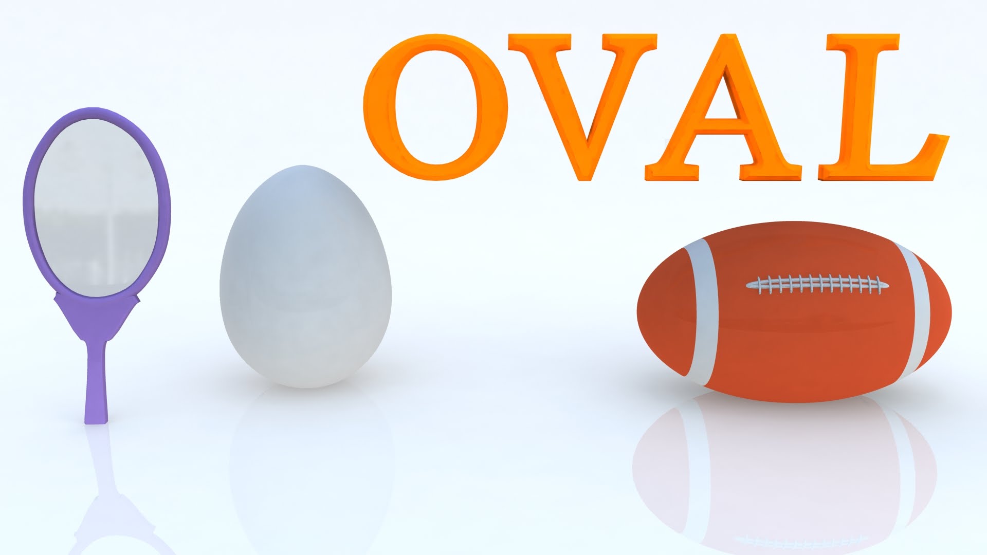 Oval Shaped objects
