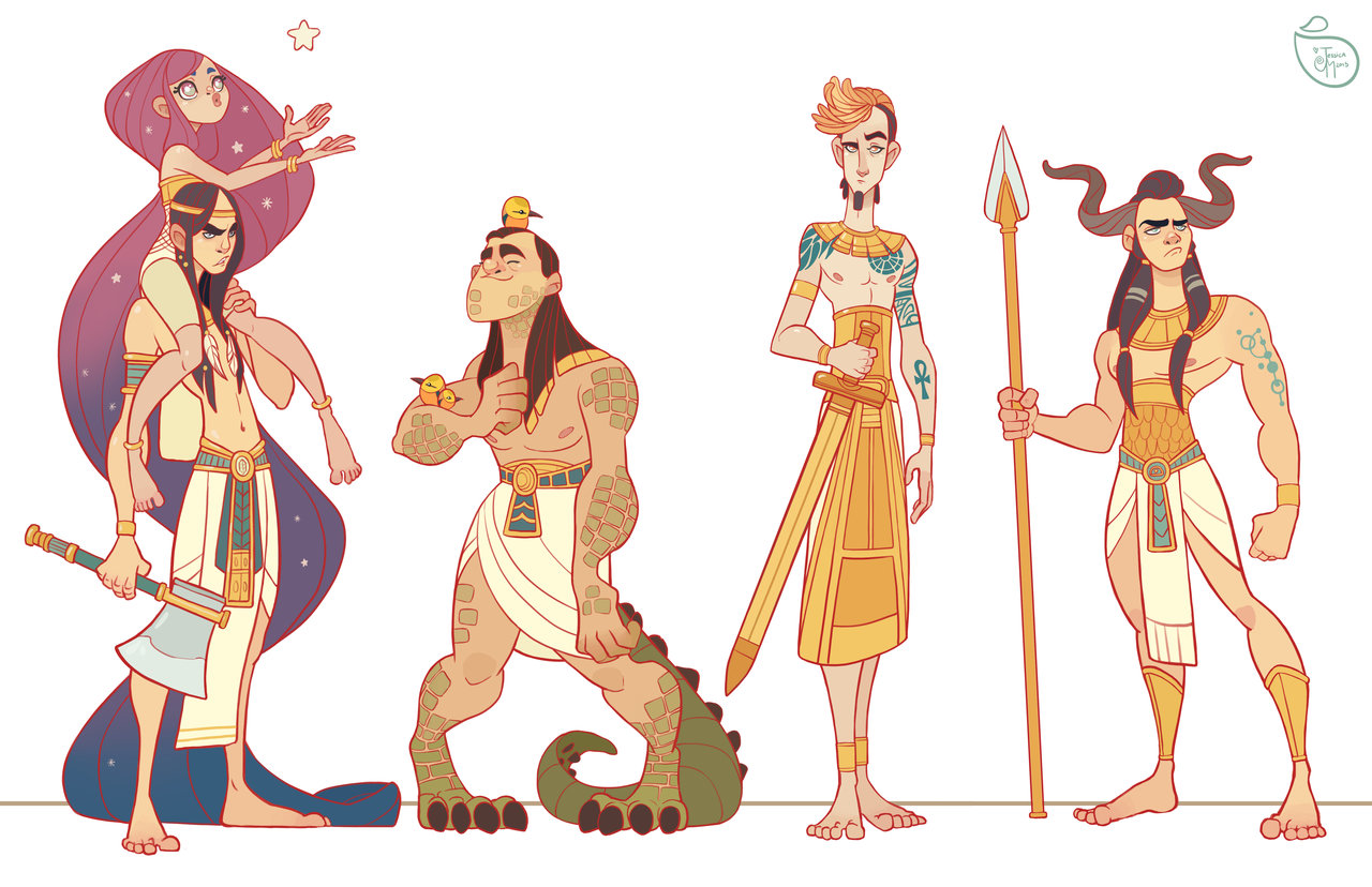 Egyptian Gods Drawing at GetDrawings Free download