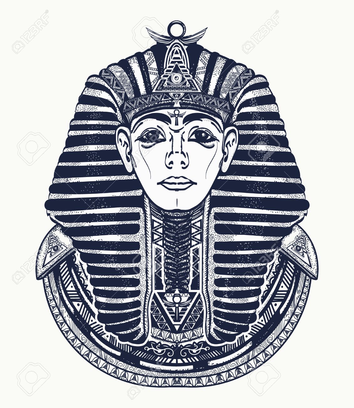 Egyptian Pharaoh Drawing at GetDrawings | Free download