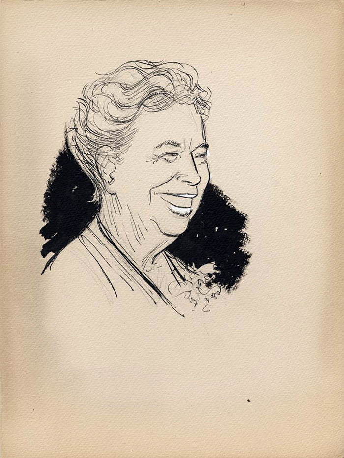 Eleanor Roosevelt Drawing at GetDrawings Free download