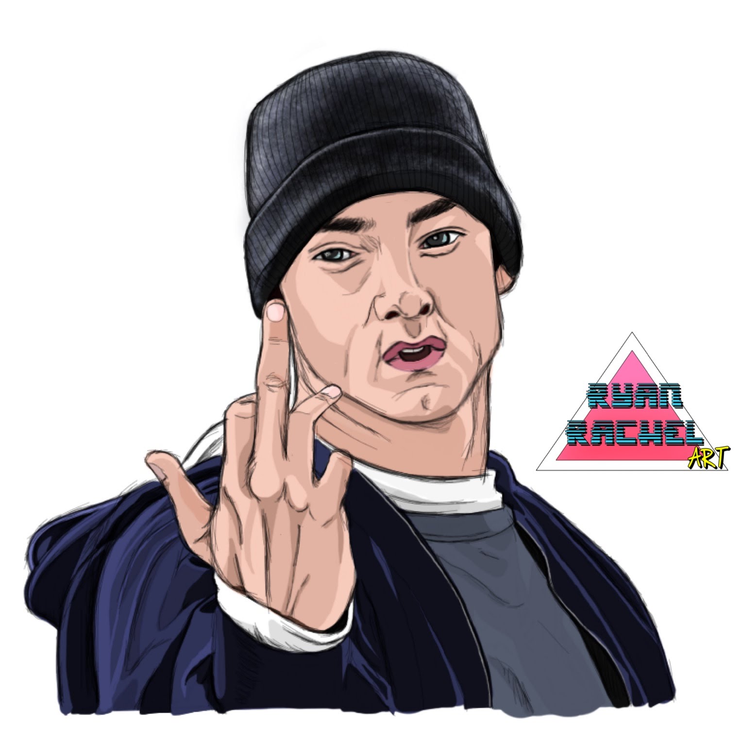 Eminem Cartoon Drawing at GetDrawings | Free download