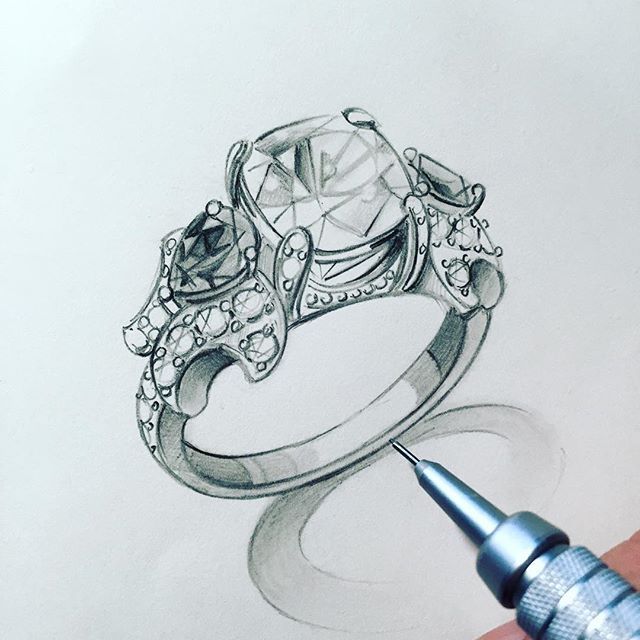 Engagement Ring Drawing at GetDrawings | Free download