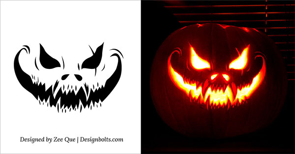Evil Pumpkin Drawing at GetDrawings | Free download