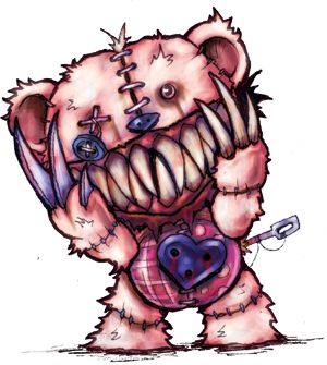 demonic teddy bear