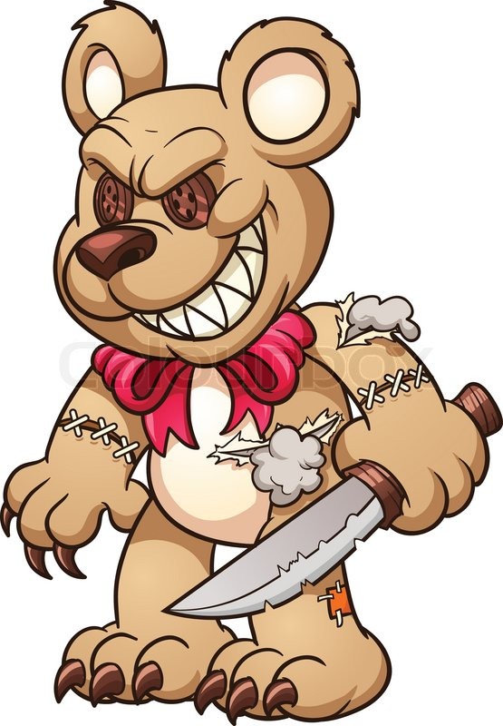 Evil Teddy Bear Drawing at GetDrawings Free download