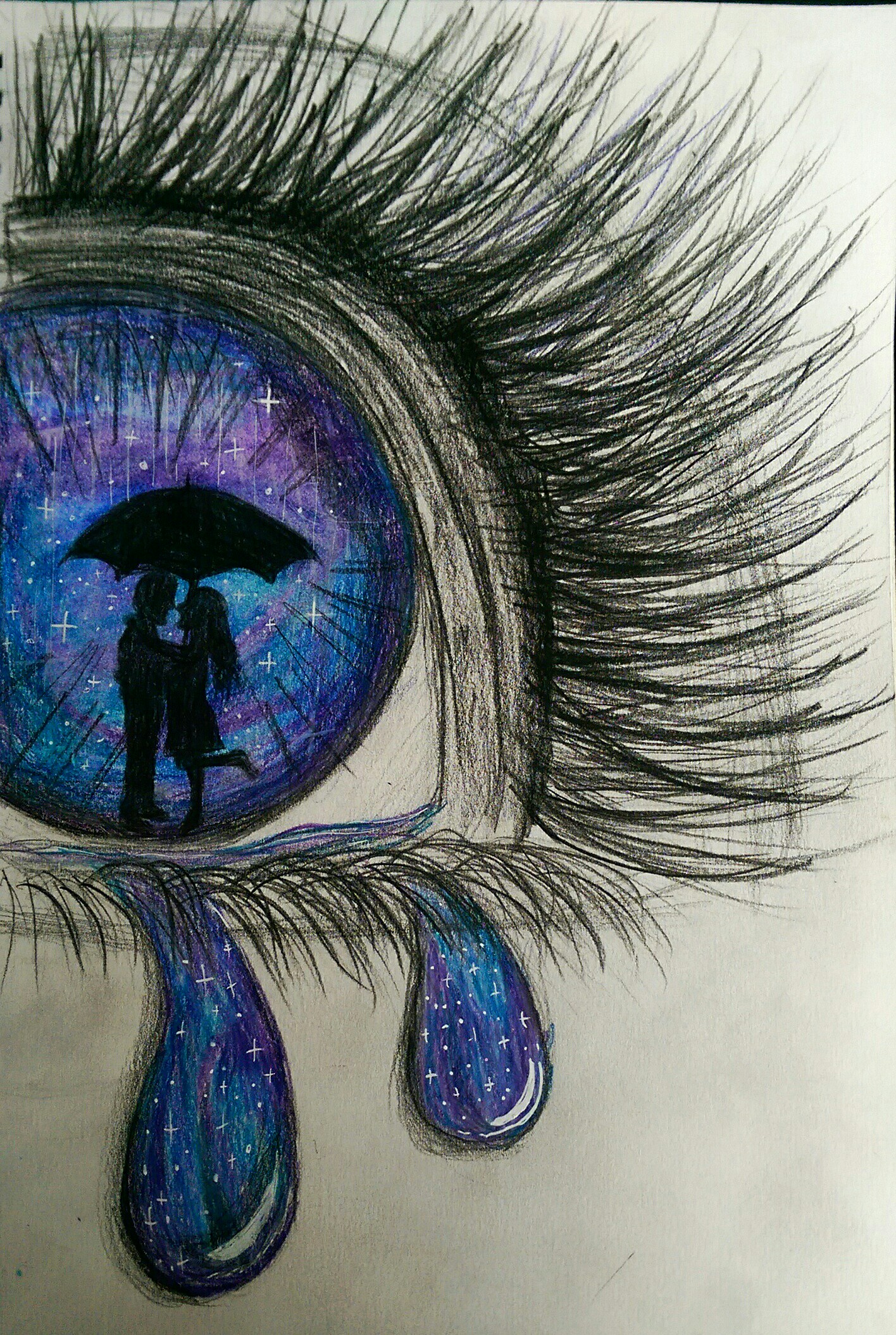 Eye Drawing Crying at GetDrawings Free download