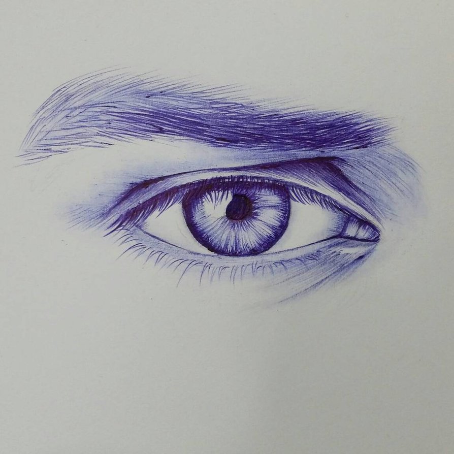 Eye Pen Drawing at GetDrawings Free download