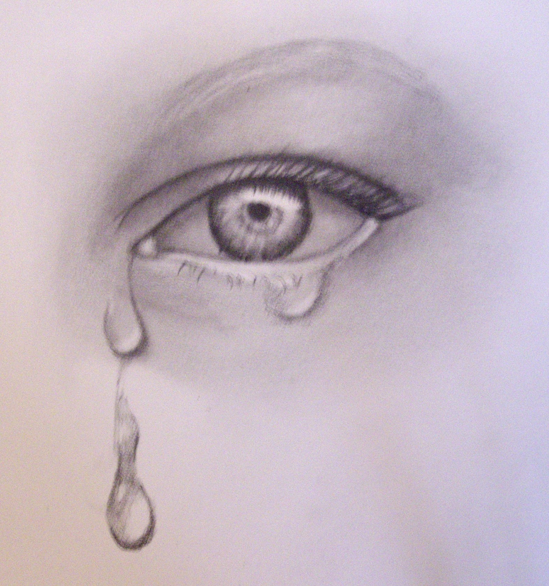 Eye With Tears Drawing at GetDrawings | Free download