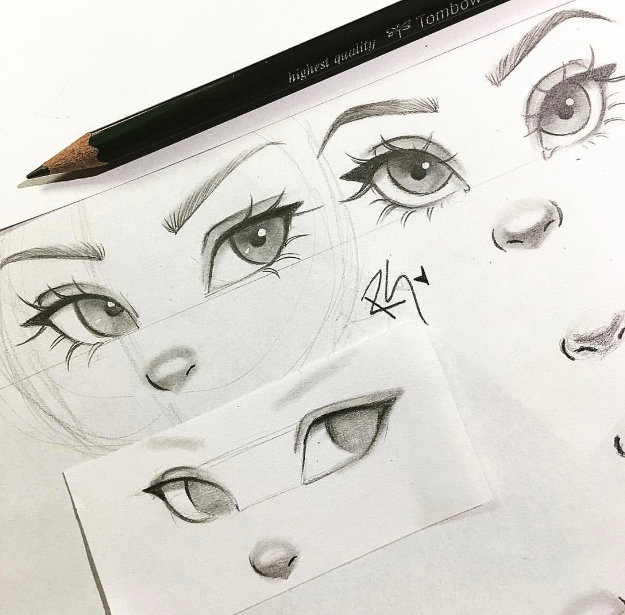 Eyes And Nose Drawing at GetDrawings Free download
