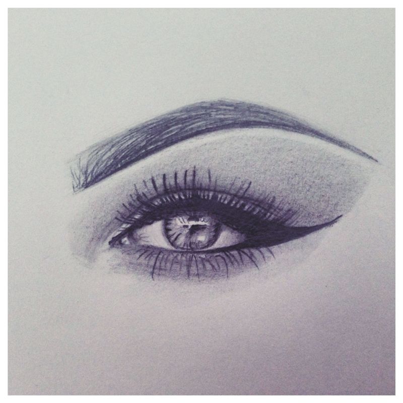 download eye drawing